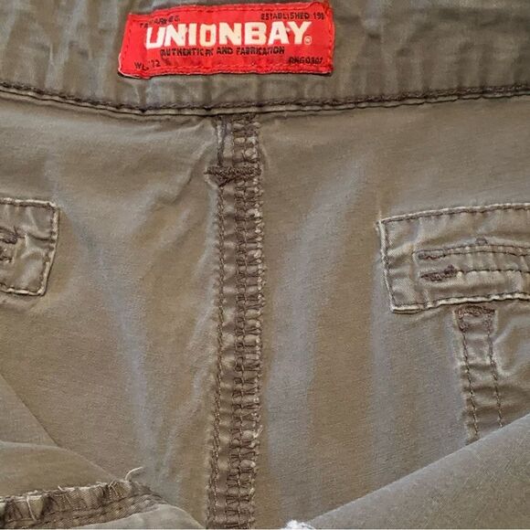 UNIONBAY Cargo Shorts Men’s 40 Green. - Picture 10 of 13